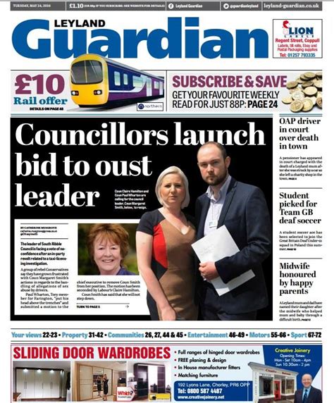 World Newspapers US Newspapers UK Newspapers UK Front Pages Contact. . Leyland guardian obituaries